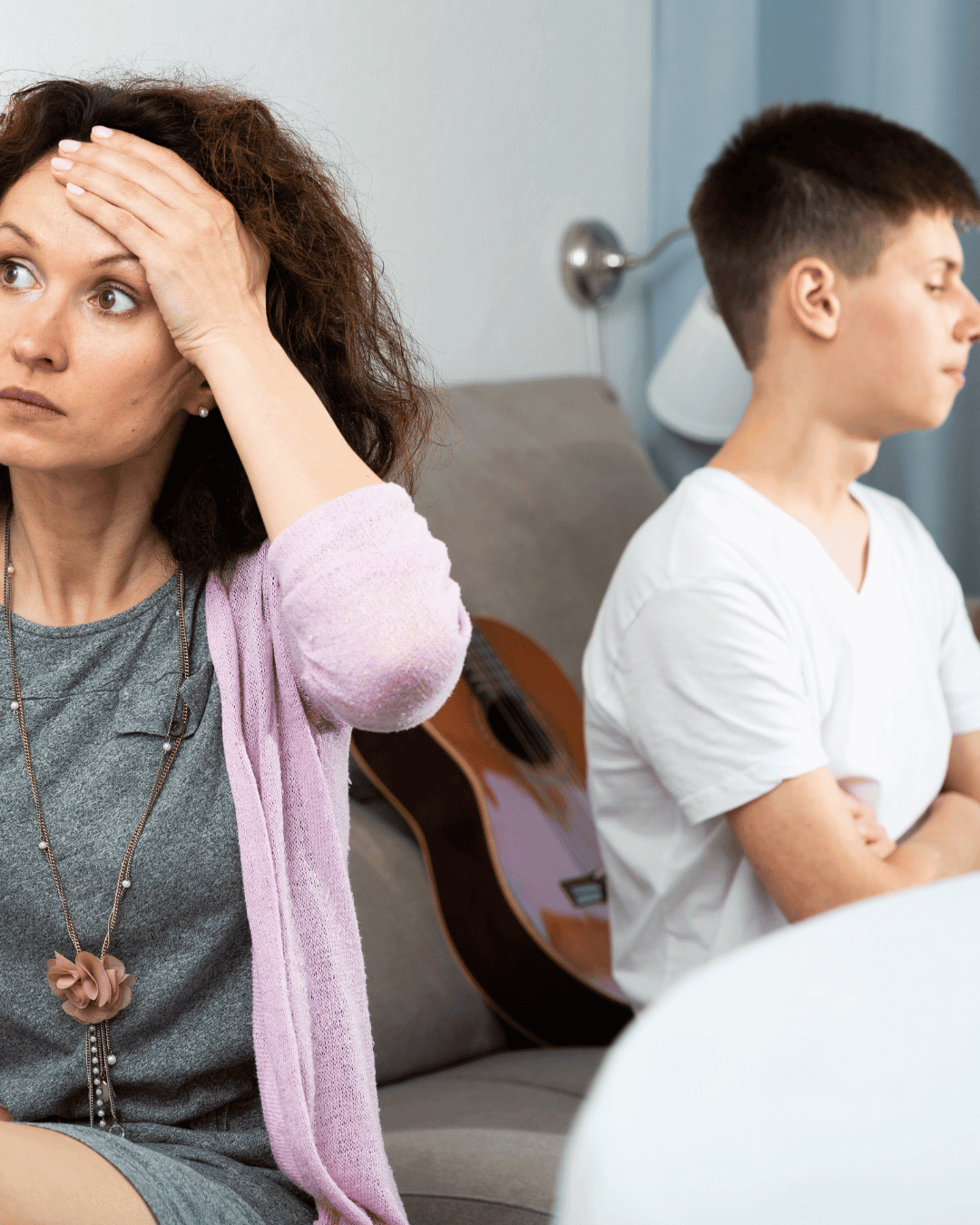 Mama conflicto con adolescente